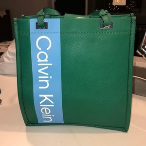 Green Calvin Klein bag